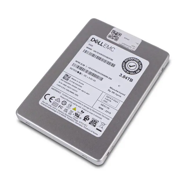 Alt view image 7 of 7 - Dell/SK Hynix SE5110 3.84TB HFS3T8G3H2X069N SATA 6Gb/s 3D TLC 1 DWPD 2.5" SSD