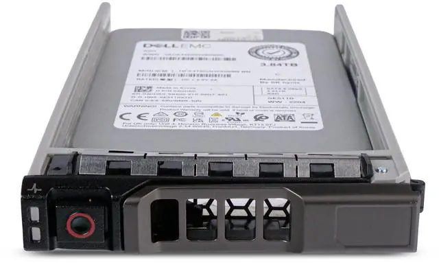 Alt view image 6 of 7 - Dell 3.84TB SATA 6Gb/s 3D TLC 1 DWPD 2.5" Read Intensive SSD 400-BDQM G13