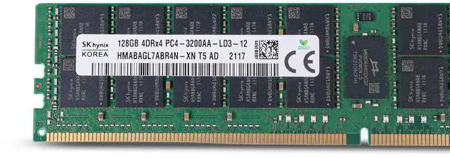 Alt view image 5 of 5 - (NOT FOR HOME PC!) SK Hynix 128GB 4Rx4 DDR4 3200MHz HMABAGL7ABR4N-XN PC4-3200AA ECC LRDIMM RAM
