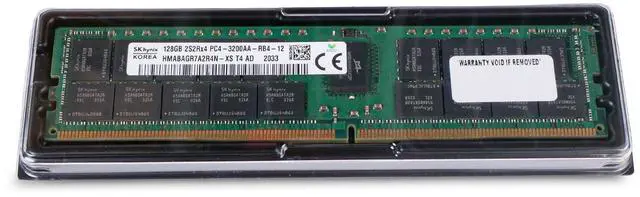 Alt view image 2 of 7 - SK Hynix 128GB DDR4 3200Mhz HMABAGR7A2R4N-XS PC4-3200AA 2S2Rx4 RDIMM Server RAM