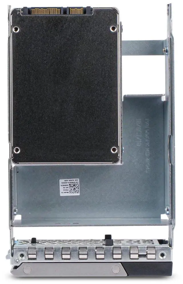 Alt view image 3 of 7 - Dell 3.84TB SATA 6Gb/s 3D TLC 1 DWPD 3.5" Read Intensive SSD 03GDK0 Hybrid G16