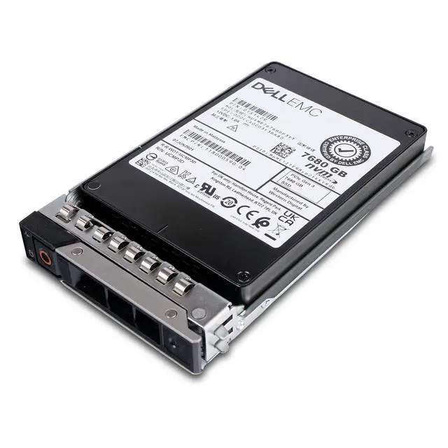 Alt view image 7 of 7 - Dell 7.68TB PCIe Gen 3.0 x4 4GB/s MLC U.2 NVMe 1 DWPD 2.5" SSD 118000590-04 G16
