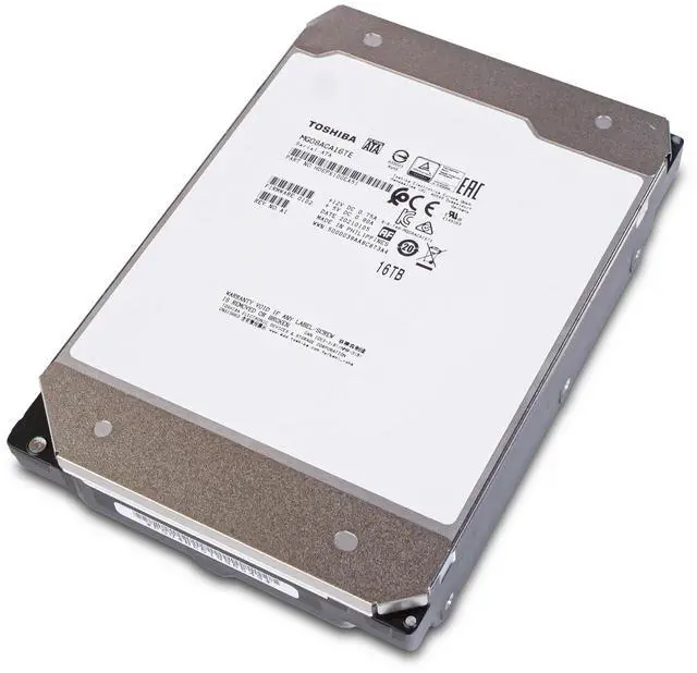 Alt view image 6 of 7 - Toshiba MG08 MG08ACA16TE 16TB 7.2K RPM 3.5" SATA 6Gb/s 512e Enterprise HDD