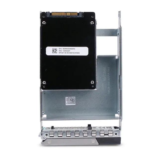 Alt view image 6 of 7 - Dell 7.68TB PCIe Gen 3.0 x4 4GB/s MLC U.2 NVMe 3.5" SSD 118000590-04 Hybrid G16