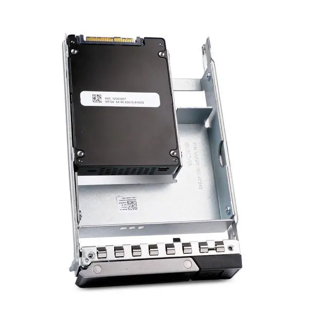 Alt view image 4 of 7 - Dell 7.68TB PCIe Gen 3.0 x4 4GB/s MLC U.2 NVMe 3.5" SSD 118000590-04 Hybrid G16