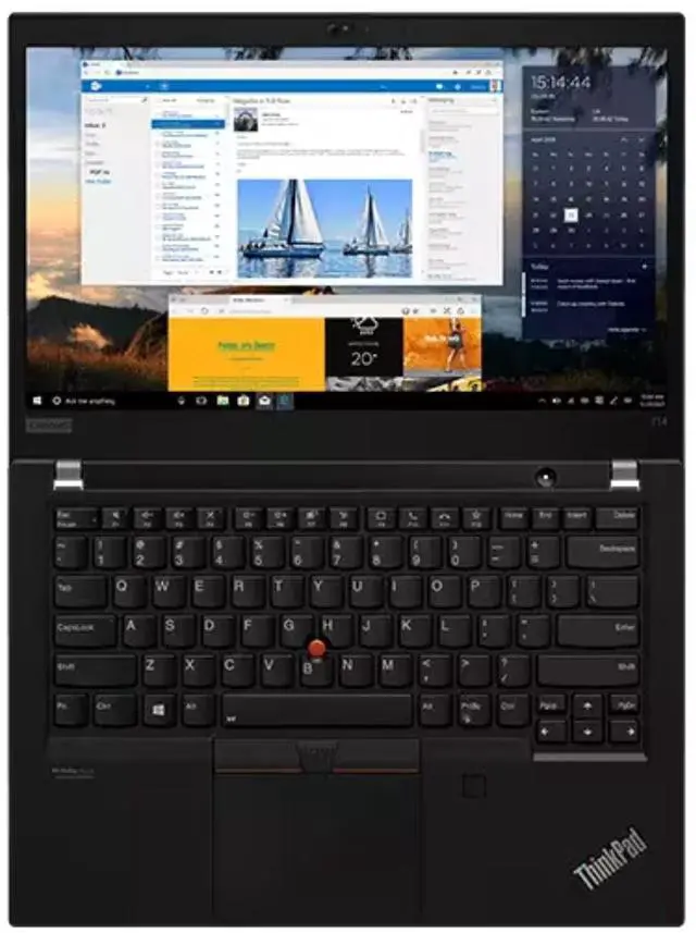 Alt view image 4 of 7 - Lenovo ThinkPad T14 G2 14" FHD Touch Intel i5-1145G7 16GB 256GB SSD W11P Laptop