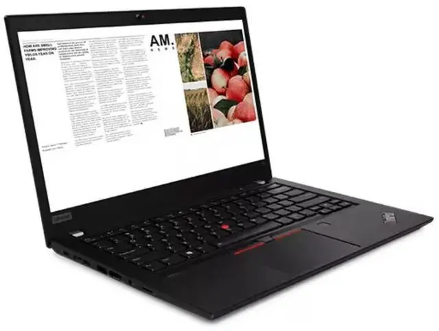 Alt view image 2 of 7 - Lenovo ThinkPad T14 Gen 2 14" FHD Intel i7-1185G7 16GB 256GB SSD W11P Laptop BK