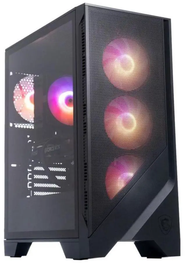 Alt view image 4 of 5 - MSI Codex Z2 AMD Ryzen 7 8700F 4.1 GHz 32GB 2TB SSD RTX 5070 W11H Gaming Desktop