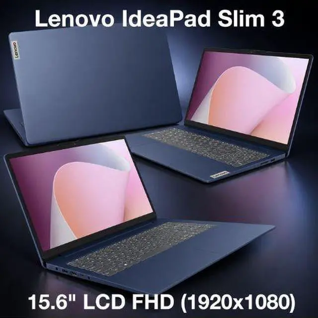 Alt view image 4 of 5 - Lenovo IdeaPad Slim 3 15.6" FHD AMD Ryzen 5 40 2.80GHz 8GB RAM 512GB SSD W11H