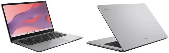 Alt view image 5 of 5 - ASUS CX14 14" FHD Intel Celeron N4500 1.1 GHz 4GB 64GB eMMC Chrome OS Chromebook