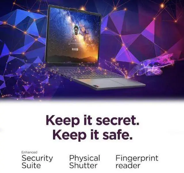 Alt view image 2 of 5 - Lenovo IdeaPad Slim 15.3" Touch WUXGA Snapdragon X X1-26-100 16GB 1TB SSD W11H