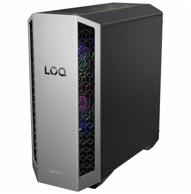 Alt view image 5 of 5 - Lenovo LOQ Tower 26ADR10 AMD Ryzen 7 8745HX 32GB 1TB SSD RTX 5060Ti W11P Desktop