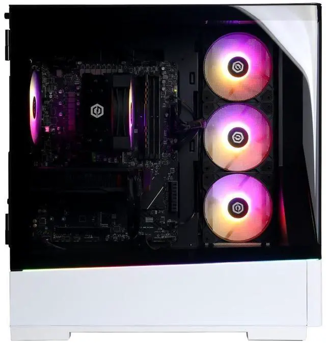Alt view image 5 of 5 - CyberPowerPC GX70940 Intel Ultra 5 225F 16GB 1TB RTX 5060 Ti W11H Desktop