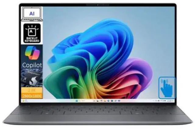 Main image of Dell XPS 13 Copilot+ AI 13.4" OLED Touch X1E-80-100 16GB RAM 512GB SSD W11H