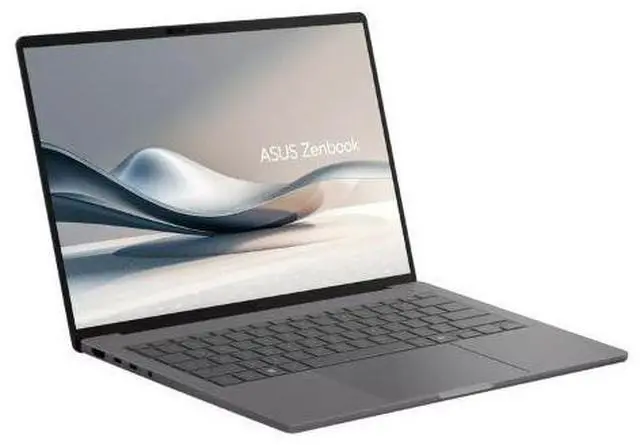 Alt view image 3 of 5 - ASUS Zenbook A14 14.0" OLED WUXGA Snapdragon X X1-26-100 32GB RAM 1TB SSD W11H