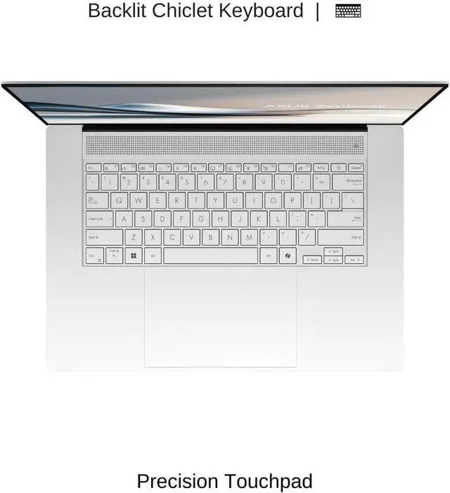 Alt view image 3 of 5 - ASUS Zenbook S 16 16 3K OLED Touchscreen 120Hz AMD Ryzen AI 9 365 24GB 1TB W11H