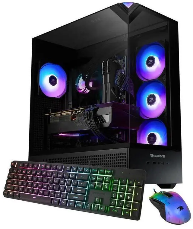Main image of iBUYPOWER EBA7N56T AMD Ryzen 7 7800X3D 32 GB 1 TB RTX 5060 Ti W11H Desktop