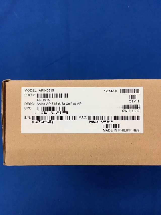 Main image of Q9H63A HPE ARUBA Networks AP-515-US Wireless Access Point APIN0515