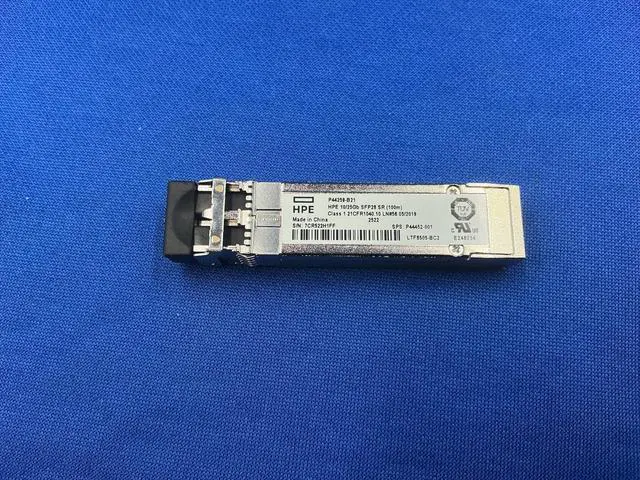 Alt view image 4 of 6 - P44259-B21 HPE EDGELINE 10/25GB SFP28 SR 100M TRANSCEIVER P44263-E01