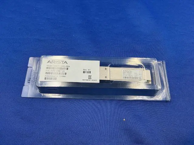 Alt view image 5 of 6 - Arista networks XVR-10067-20 100GBASE-SR4 100GB QSFP 850nm QSFP-100G-SR4