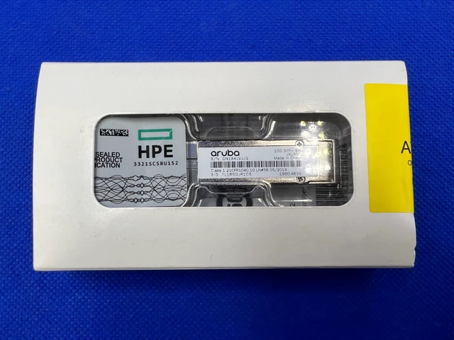 Main image of F/S J9150D HPE ARUBA 10G SFP+ LC SR 300m OM3 MMF Transceiver Aruba 1990-4391