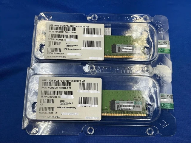 Main image of F/S P03050-091 HPE 16GB 2Rx8 PC4-2933Y Smart Memory P00922-B21 P06188-001
