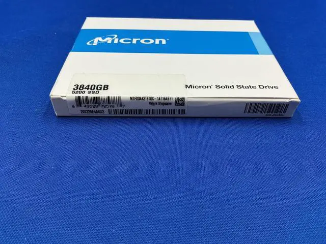 Alt view image 2 of 7 - MTFDDAK3T8TDC MICRON 5200 ECO 2.5 3.84TB SATA 6Gb/s 3D MTFDDAK3T8TDC-1AT1ZABCA