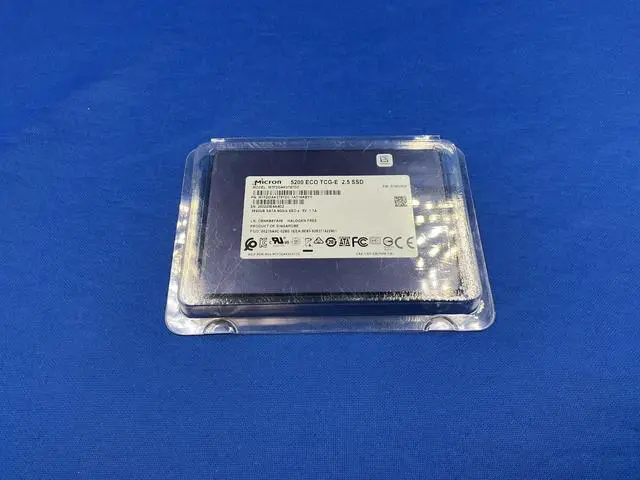 Alt view image 4 of 7 - MTFDDAK3T8TDC MICRON 5200 ECO 2.5 3.84TB SATA 6Gb/s 3D MTFDDAK3T8TDC-1AT1ZABCA