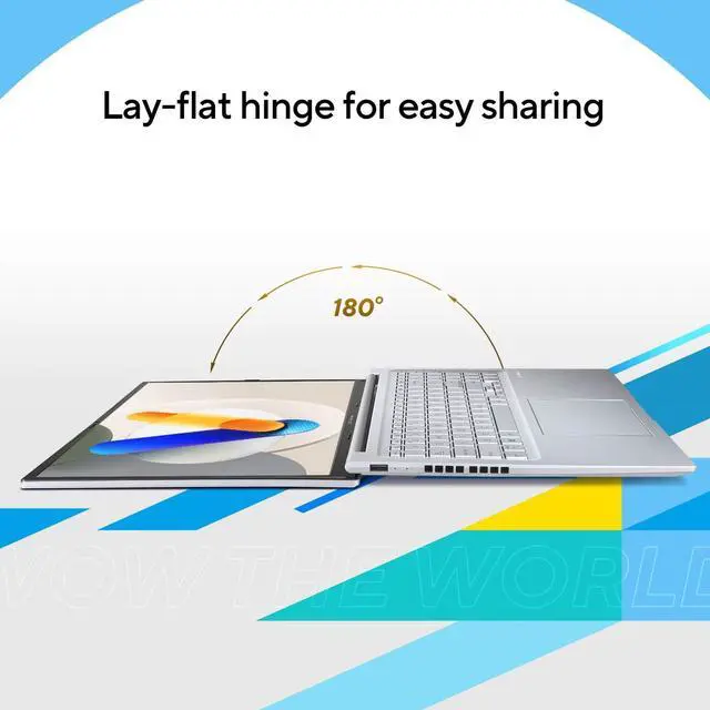 Alt view image 7 of 7 - 2026 ASUS Vivobook 16 Laptop 13th Gen Intel i7 16GB RAM+512GB SSD Backlit Office