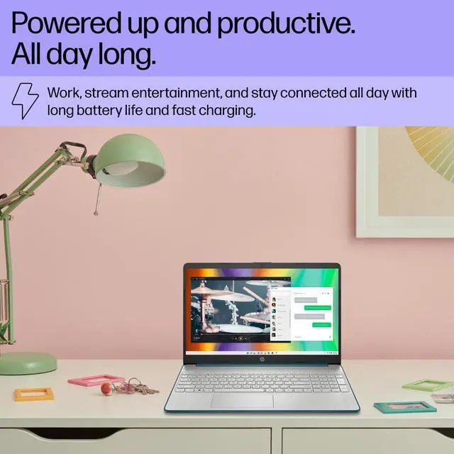 Alt view image 7 of 7 - HP Laptop Computer Office 2024 15.6" Intel Core i3 12GB RAM 256GB SSD Win 11 Pro