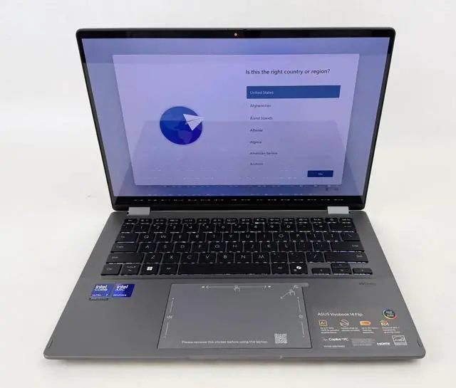 Alt view image 2 of 7 - Asus VivoBook TP3407SA-DS74T 14" OLED Touch Core Ultra 7 256V 16GB 1TB W11H 2in1