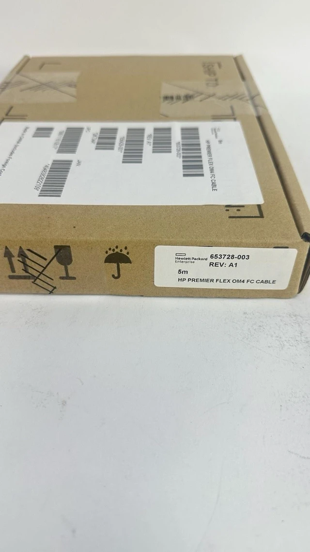 Alt view image 5 of 6 - HPE QK734A HP Premier Flex LC/LC OM4 FC 15Ft 5M Cable 653728-003 656429-001 MM