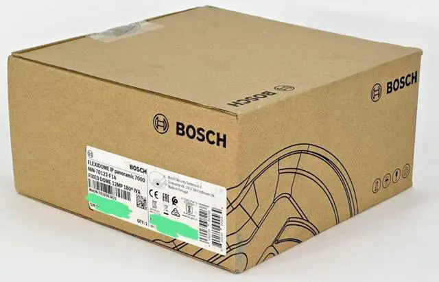 Main image of Bosch NIN-70122-F1A IP 180 deg 12MP IVA Flexidome Panoramic Fixed Dome Camera MP