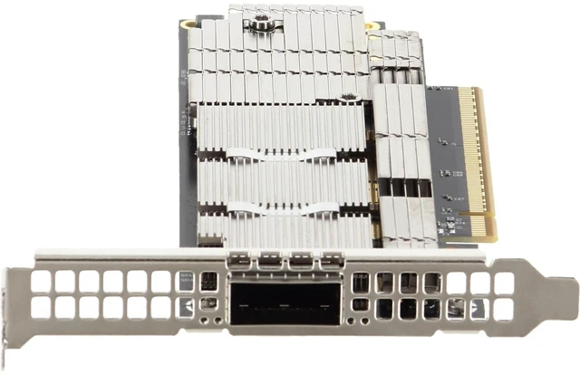 Alt view image 2 of 7 - K84XJ Dell NVIDIA ConnectX-7 SP 200Gb NDR InfiniBand OSFP FH Adapter