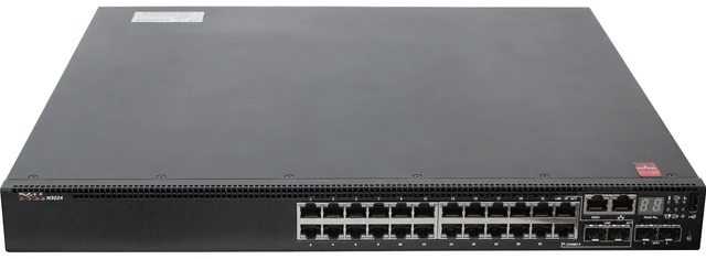 Alt view image 2 of 6 - Dell Networking N3024 24P 1GbE 2P 10GbE SFP+ Switch