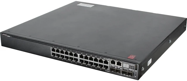 Alt view image 3 of 6 - Dell Networking N3024 24P 1GbE 2P 10GbE SFP+ Switch