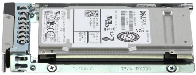 Alt view image 3 of 5 - 8W2G5-CD1 Dell 3.84TB Enterprise NVMe Gen4 RI TLC 2.5 SSD CM6-R