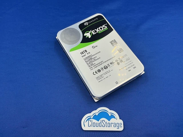 Alt view image 6 of 6 - (NOT FOR HOME PC!) ST16000NM007G Seagate Exos X16 16TB 3.5 7.2K RPM SAS 12Gb/s 256MB HDD pull