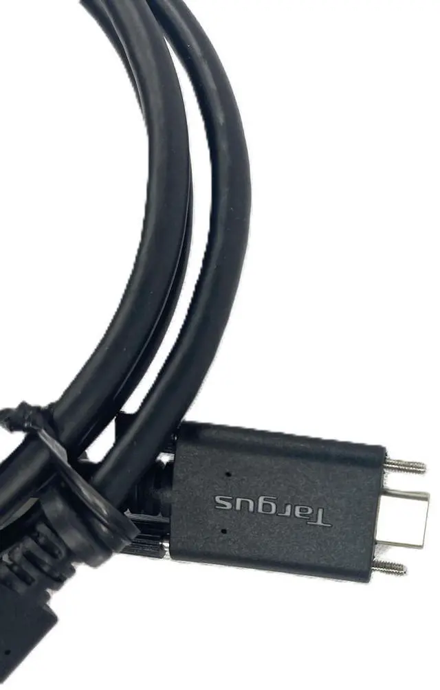 Alt view image 3 of 3 - Targus USB-A to USB-C Tether with 1m USB-C M-M Cable with screw-in ACC1133GLX