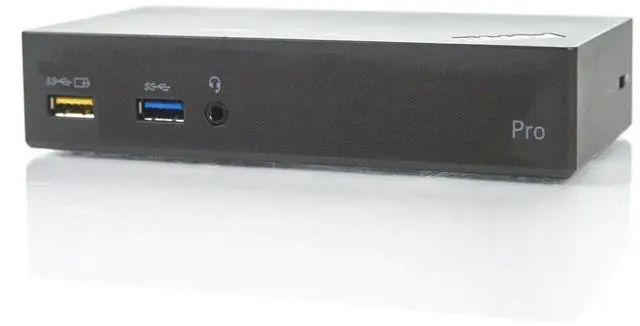 Alt view image 2 of 6 - Lenovo ThinkPad USB 3.0 Pro Dock 40A7 Laptop Docking Station 40A70045US 03X7130