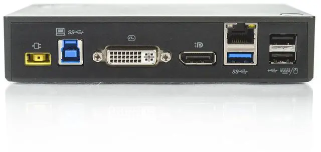 Alt view image 4 of 6 - Lenovo ThinkPad USB 3.0 Pro Dock 40A7 Laptop Docking Station 40A70045US 03X7130