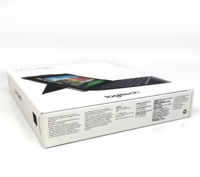 Alt view image 5 of 5 - iPad Pro 10.5" Logitech Slim Combo Folio Case with Detachable Backlit Keyboard