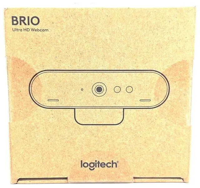 Alt view image 5 of 7 - Logitech BRIO 4K Pro Webcam Ultra HD Video + HDR 960-001105 MSIP-REM-DZL-V-U0040