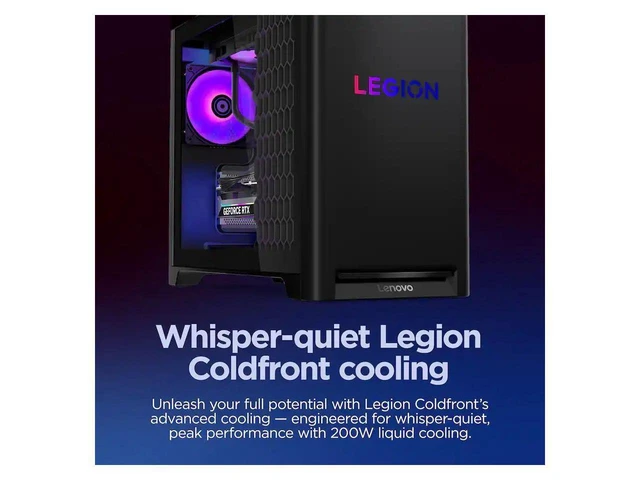 Alt view image 4 of 5 - Lenovo Legion Tower 5i Intel Ultra 7 265F 32GB 1TB SSD RTX 5060 Ti W11H Desktop