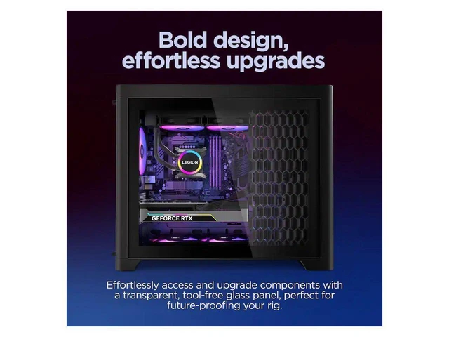 Alt view image 5 of 5 - Lenovo Legion Tower 5i Intel Ultra 7 265F 32GB 1TB SSD RTX 5060 Ti W11H Desktop