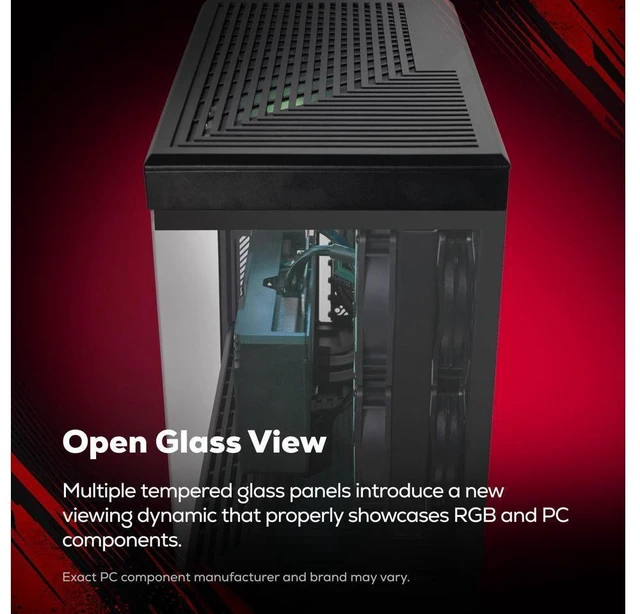 Alt view image 5 of 5 - iBUYPOWER HYTE Y40 Pro RGB AMD Ryzen 7 9800X3D 32GB 1TB RTX 5070 Ti W11H Desktop