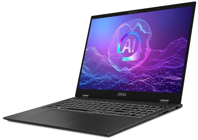 Alt view image 5 of 5 - MSI Prestige 16 AI+ Evo 16" UHD+ OLED Intel Core Ultra 7 256V 16GB 1TB SSD W11H
