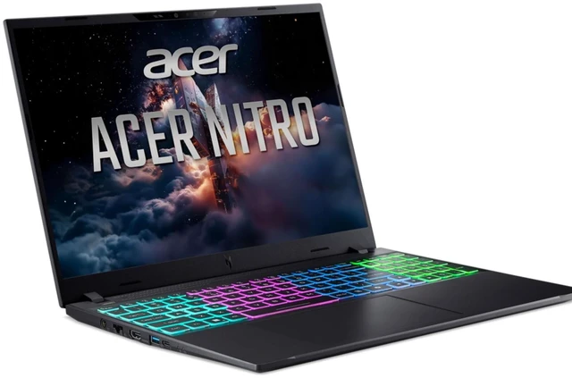 Alt view image 3 of 5 - Acer Nitro V 16S AI 16" WUXGA Intel Ultra7 355 16GB 1TB SSD RTX 5070 W11H Laptop