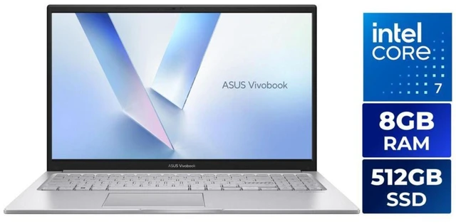 Main image of ASUS Vivobook 15.6 FHD Touch Intel Core 7 150U 1.8 GHz 8GB DDR4 512GB SSD W11H