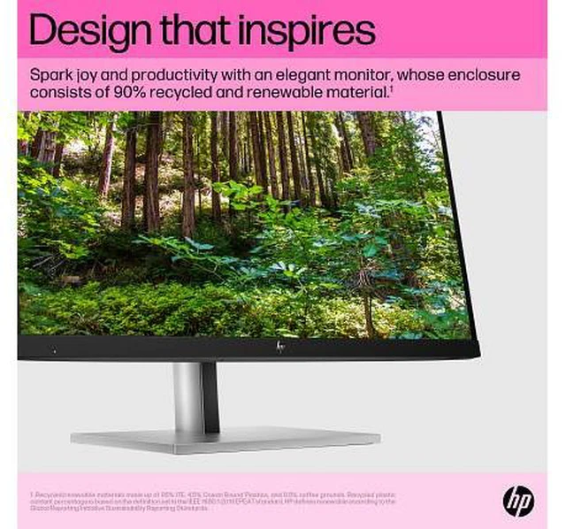Alt view image 7 of 7 - HP E24t G5 FHD Touch Monitor 23.8" FHD (1920 x 1080) 50-75 Hz